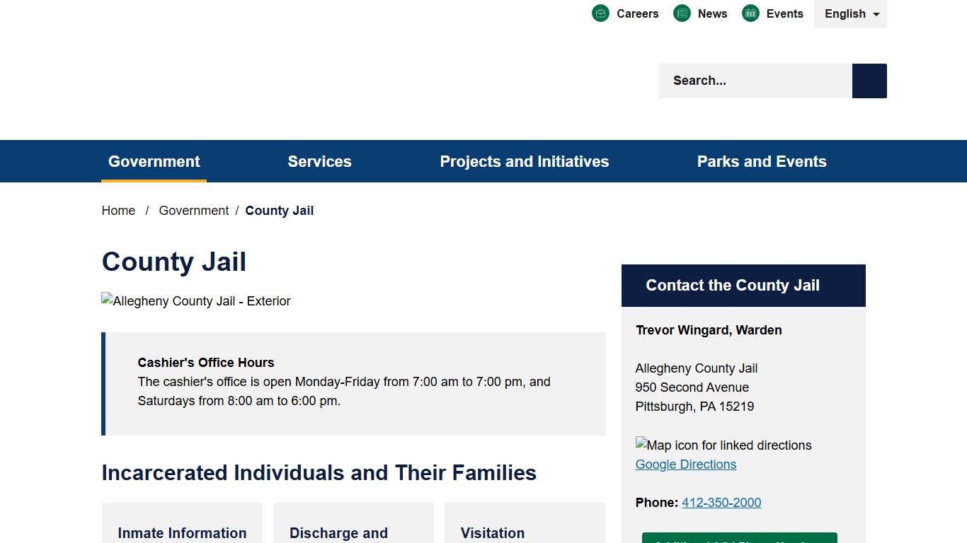 County Jail - Allegheny County, PA